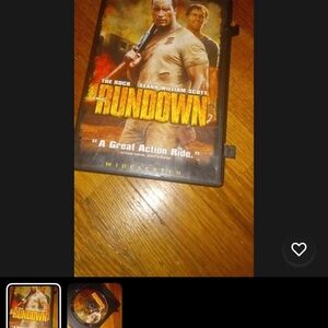 The Rundown DVD - Action Movie